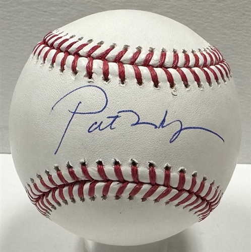 PAT MURPHY SIGNED OFFICIAL MLB BASEBALL - BREWERS - JSA