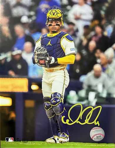 WILLIAM CONTRERAS SIGNED BREWERS 8X10 PHOTO #5