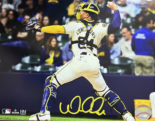 WILLIAM CONTRERAS SIGNED BREWERS 8X10 PHOTO #6