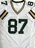 ROMEO DOUBS SIGNED CUSTOM REPLICA PACKERS WHITE JERSEY - BAS