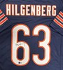 JAY HILGENBERG SIGNED CUSTOM REPLICA BEARS JERSEY - BAS