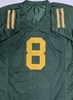 JOSH JACOBS SIGNED CUSTOM REPLICA PACKERS 1950'S JERSEY - BAS