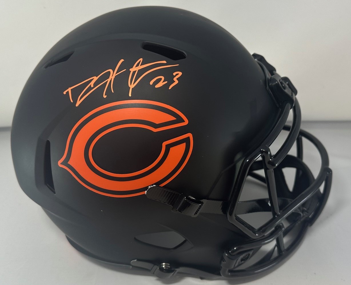 DEVIN HESTER SIGNED FULL SIZE BEARS ECLIPSE REPLICA SPEED HELMET - BAS