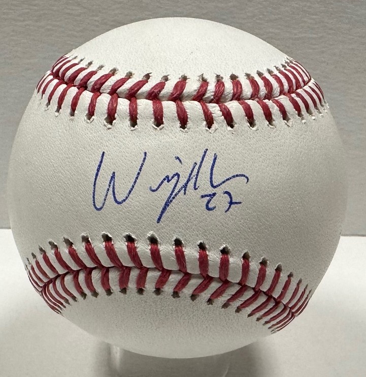 WILLY ADAMES SIGNED OFFICIAL MLB BASEBALL - BREWERS - JSA