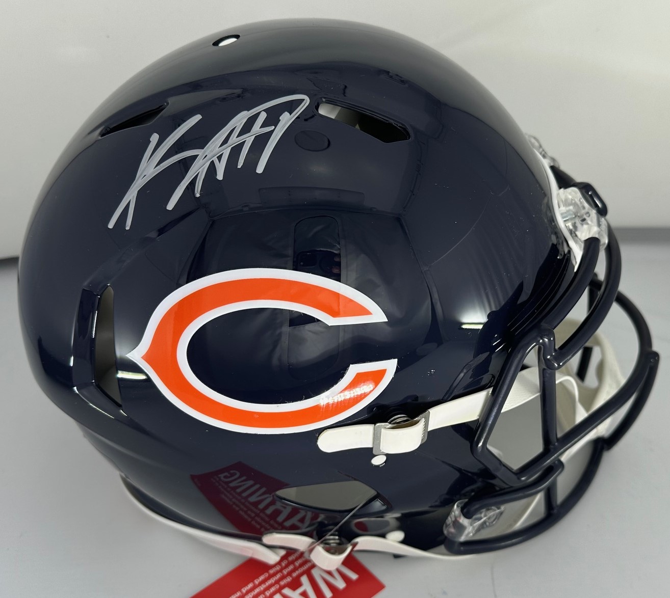 KEENAN ALLEN SIGNED FULL SIZE BEARS AUTHENTIC SPEED HELMET - BAS