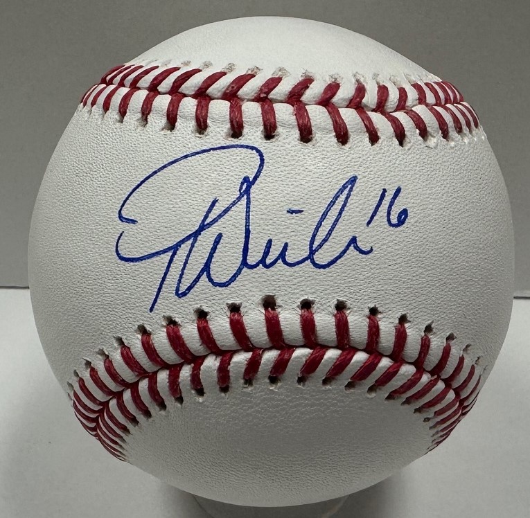 PATRICK WISDOM SIGNED OFFICIAL MLB BASEBALL - CUBS - BAS