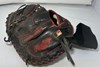 WILLIAM CONTRERAS SIGNED BRAVES GAME USED CATCHERS GLOVE - JSA