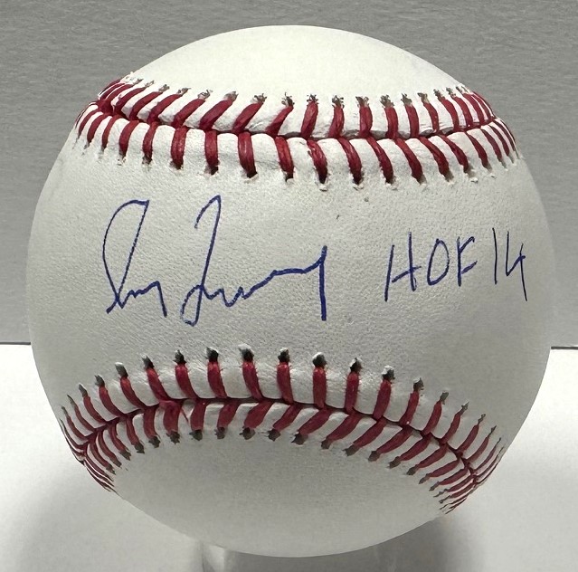 GREG MADDUX SIGNED OFFICIAL MLB BASEBALL W/ HOF '14 - BRAVES - BAS