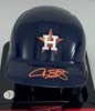 ALEX BREGMAN SIGNED RAWLINGS ASTROS MINI HELMET - BAS