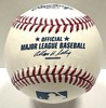 PHIL ROOF SIGNED OFFICIAL MLB BASEBALL W/ MILWAUKEE BRAVES 61,64