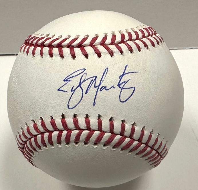 EDGAR MARTINEZ SIGNED OFFICIAL MLB BASEBALL - MARINERS - JSA