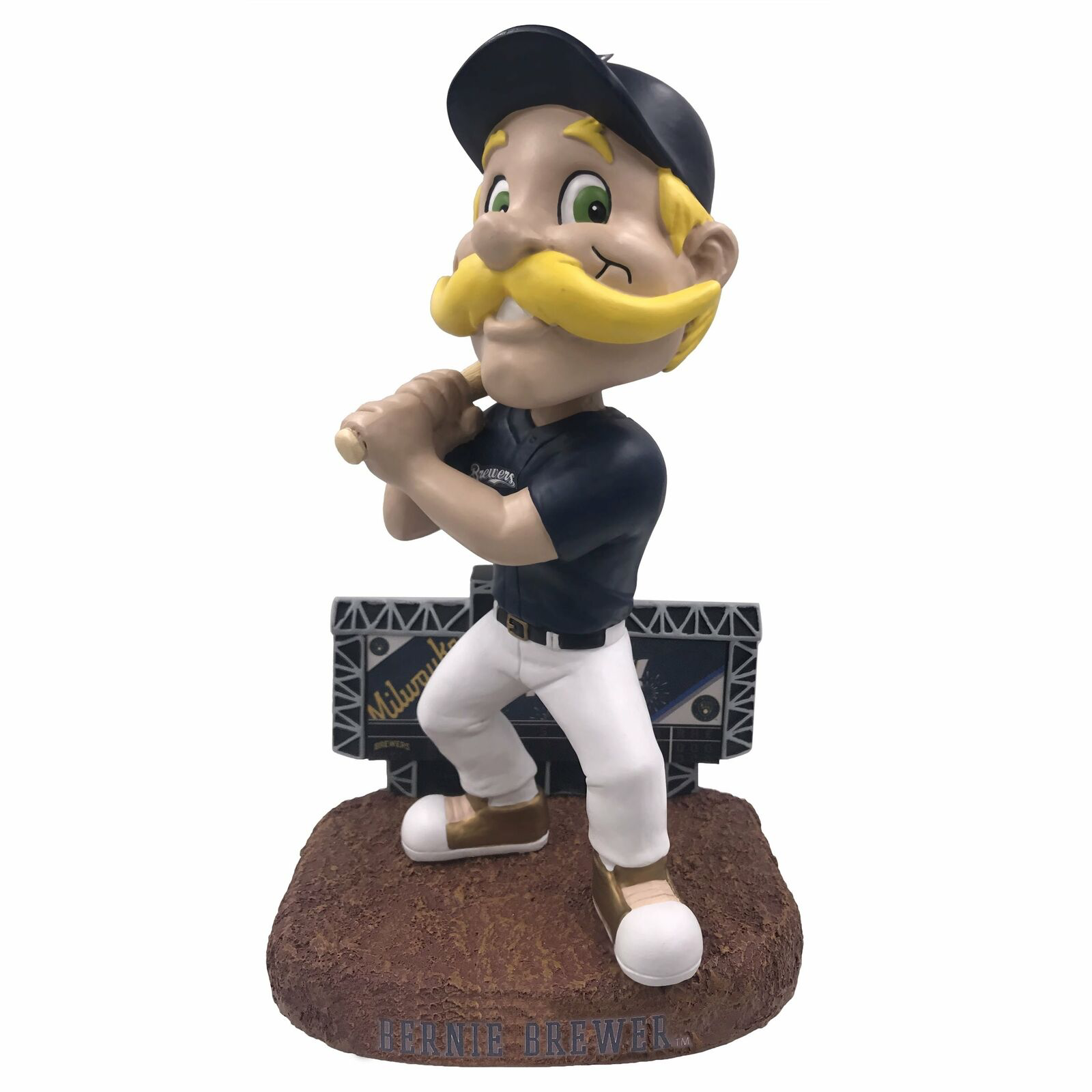 BERNIE BREWER SCOREBOARD FOCO BREWERS BOBBLEHEAD