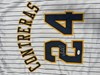 WILLIAM CONTRERAS SIGNED CUSTOM REPLICA BREWERS PINSTRIPE JERSEY - JSA