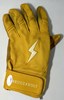 BLAKE PERKINS SIGNED BREWERS BRUCE BOLT GAME USED LEFT BATTING GLOVE #1 - JSA