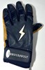 BLAKE PERKINS SIGNED BREWERS BRUCE BOLT GAME USED LEFT BATTING GLOVE #2 - JSA