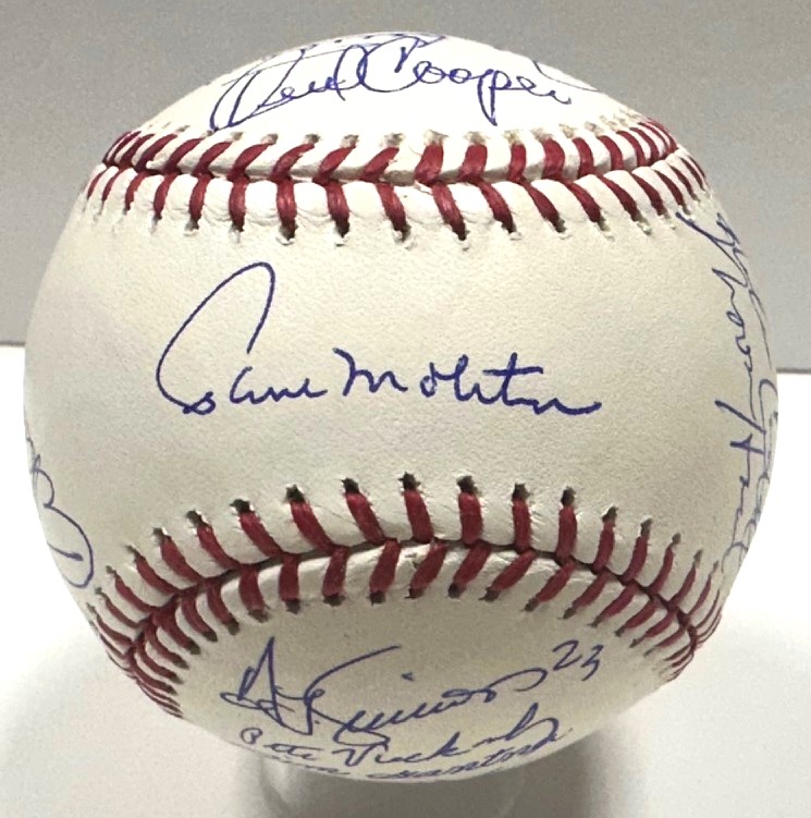 1982 MILWAUKEE BREWERS TEAM SIGNED OFFICIAL MLB BASEBALL - 22 SIGS