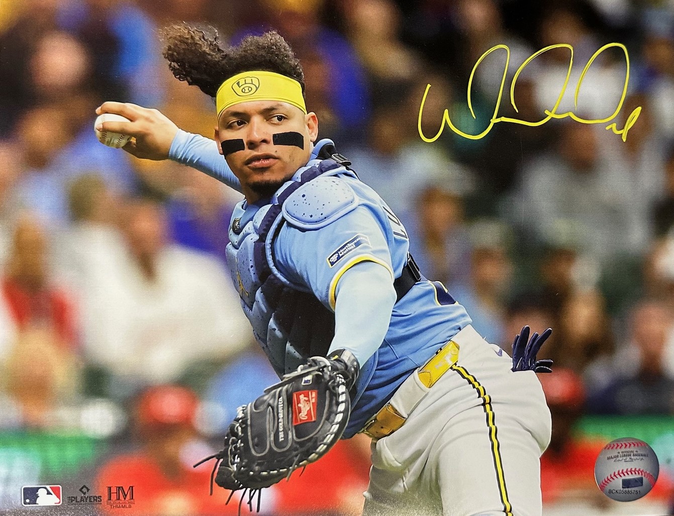 WILLIAM CONTRERAS SIGNED BREWERS 8X10 PHOTO #7