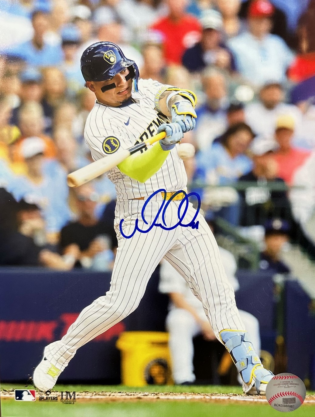 WILLIAM CONTRERAS SIGNED BREWERS 8X10 PHOTO #10