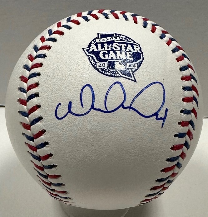 WILLIAM CONTRERAS SIGNED OFFICIAL 2024 MLB ALL STAR BASEBALL - BREWERS - JSA