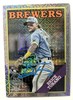 BRICE TURANG SIGNED 2023 TOPPS CHROME BREWERS ROOKIE CARD #T88CU-31