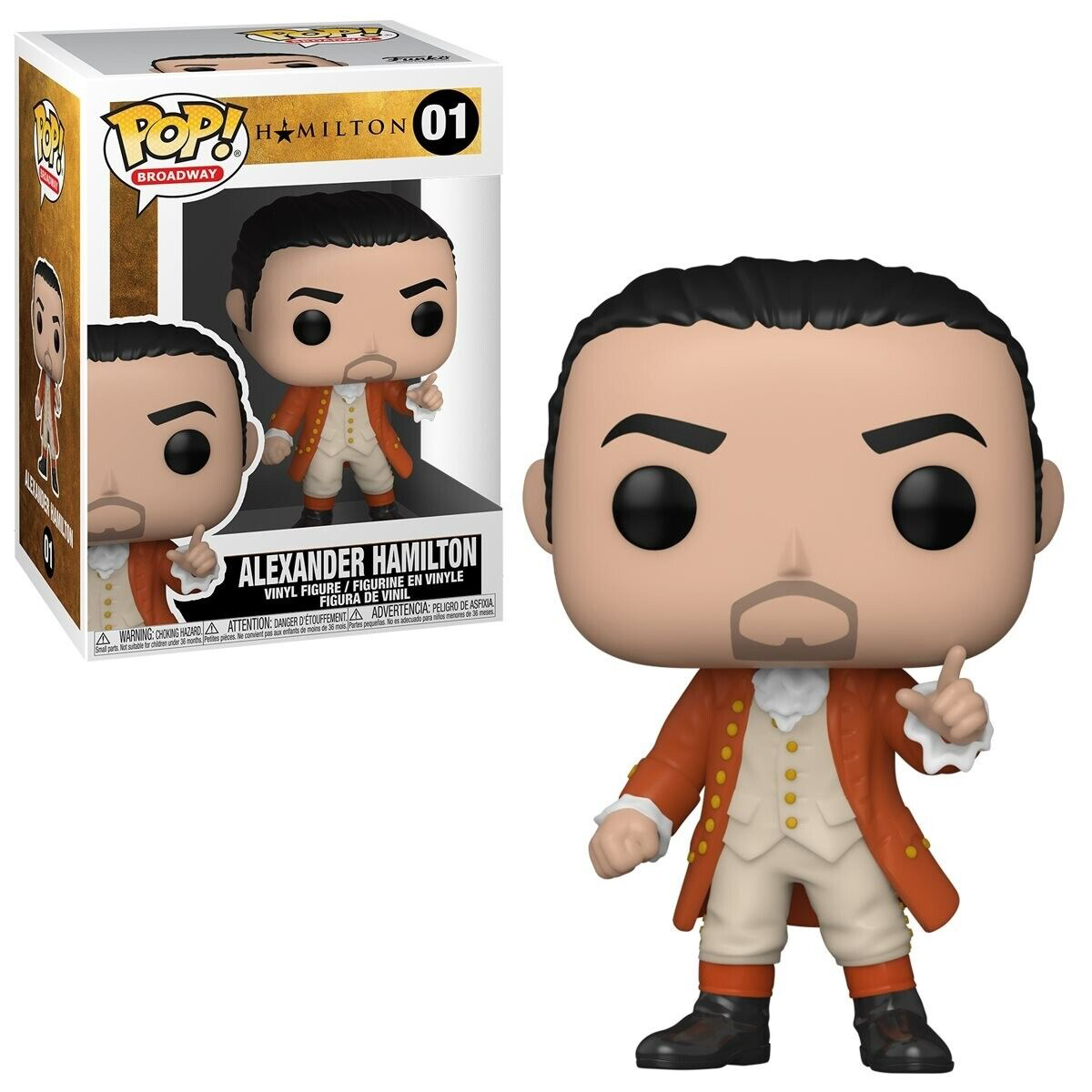 ALEXANDER HAMILTON POP FUNKO FIGURE #01