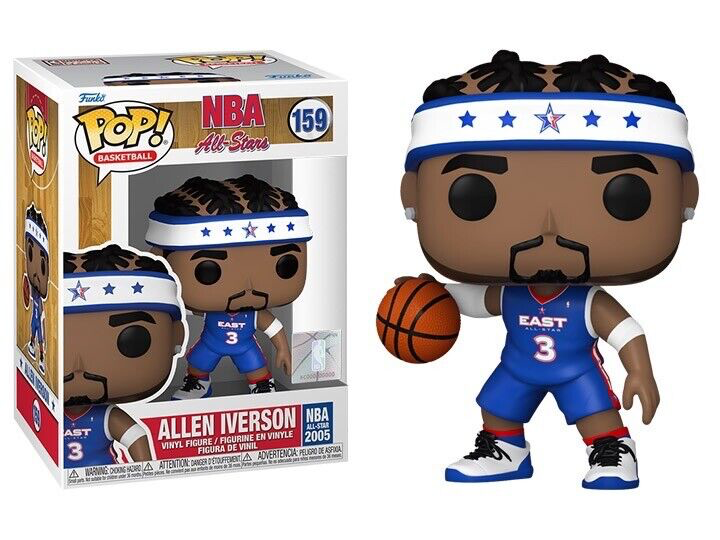 ALLEN IVERSON ALL STAR NBA POP FUNKO FIGURE #159