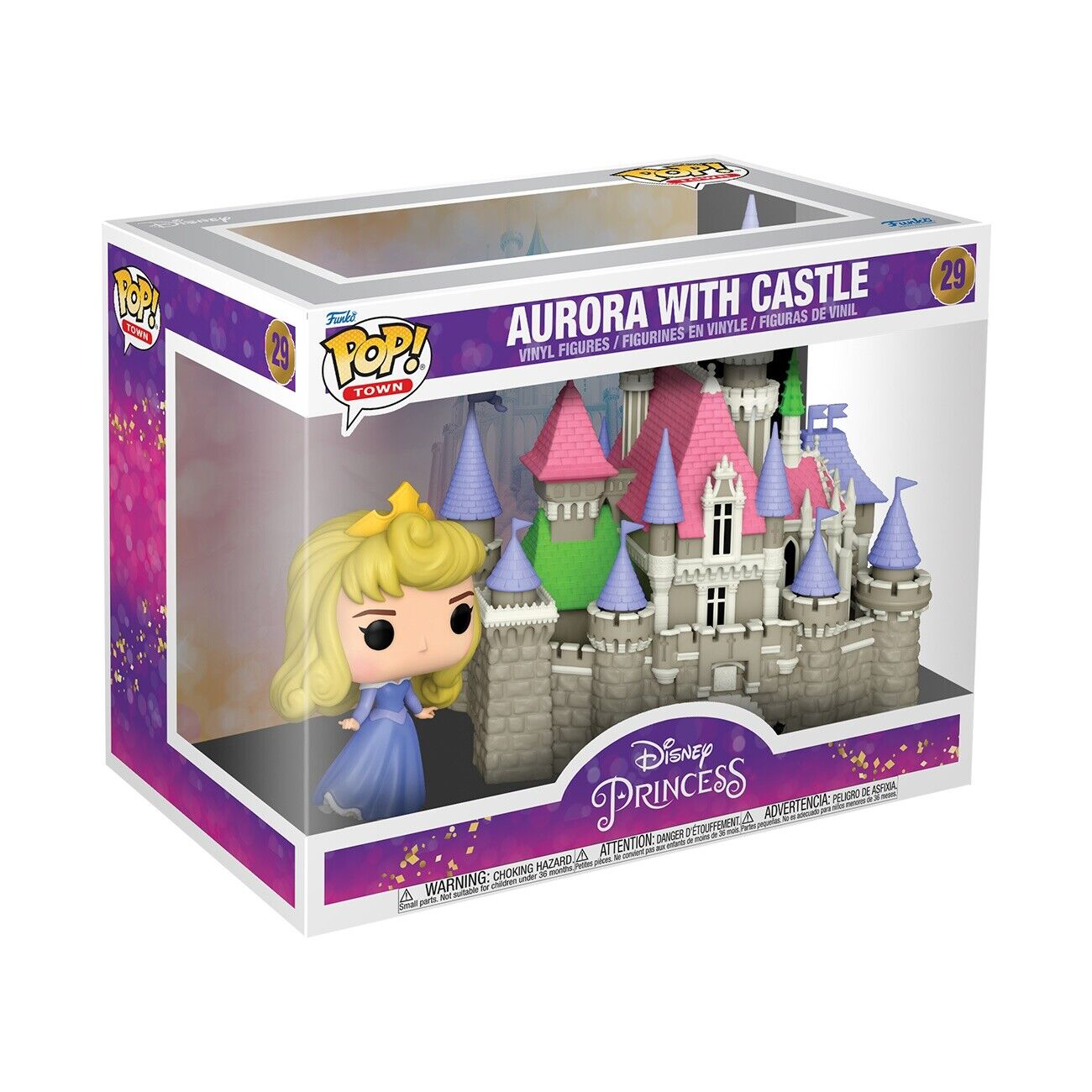 AURORA WITH CASTLE POP FUNKO FIGURE #29