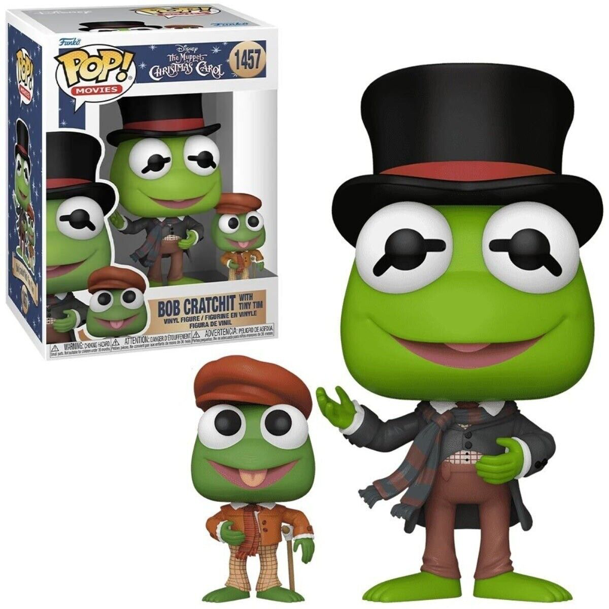 BOB CRATCHIT WITH TINY TIM POP FUNKO FIGURE #1457