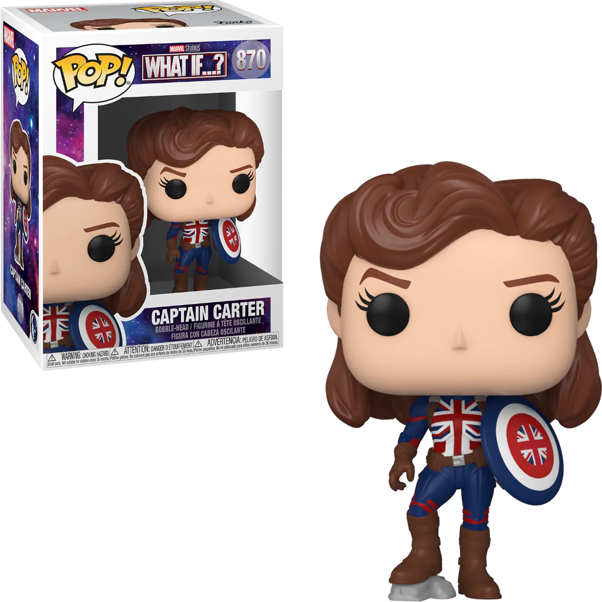 CAPTAIN CARTER POP FUNKO FIGURE #870