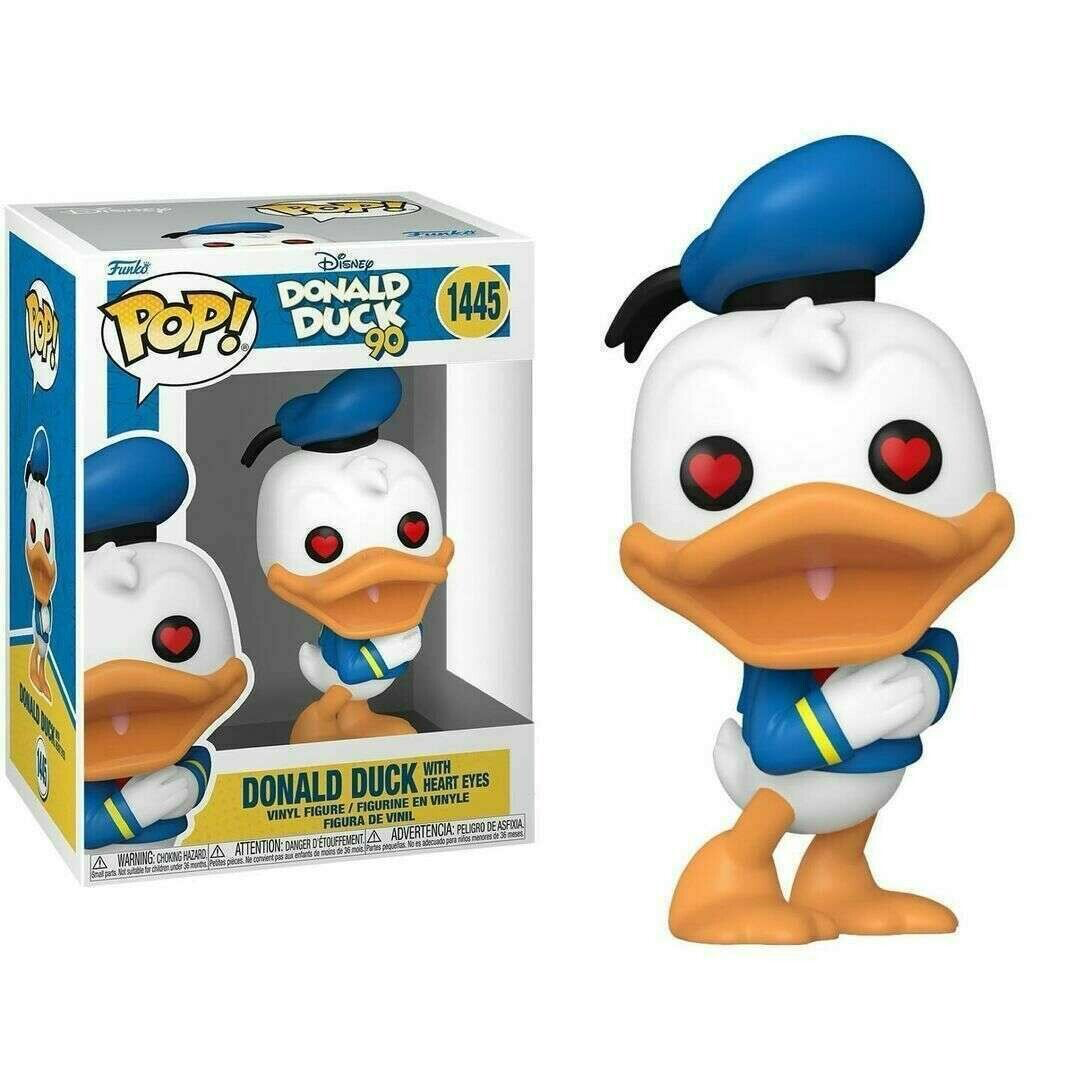 DONALD DUCK WITH HEART EYES POP FUNKO FIGURE #1445