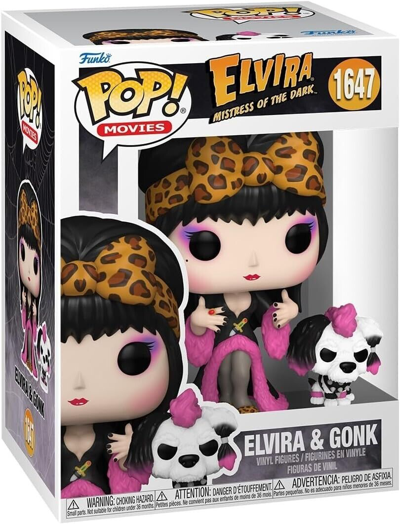 ELVIRA & GONK POP FUNKO FIGURE #1647