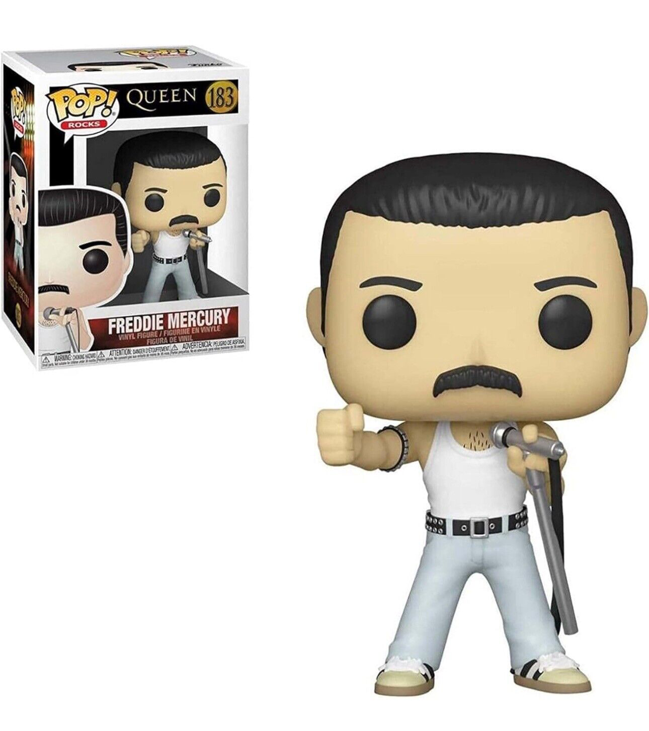 FREDDIE MERCURY POP FUNKO FIGURE #183