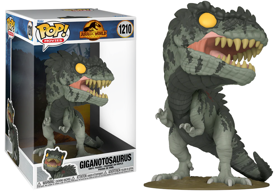 GIGANOTOSAURUS 10 INCH POP FUNKO FIGURE #1210