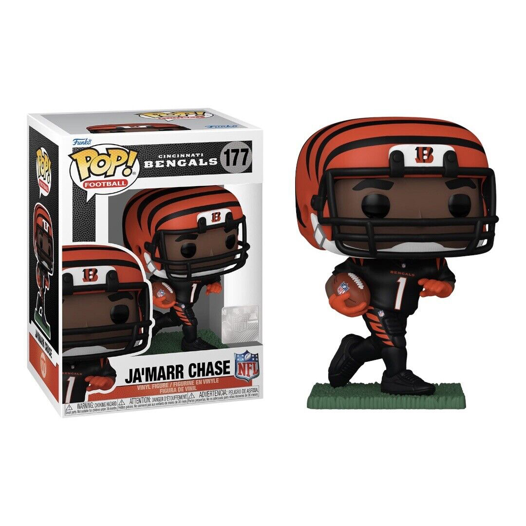 JA”MARR CHASE CINCINNATI BENGALS NFL POP FUNKO FIGURE #177