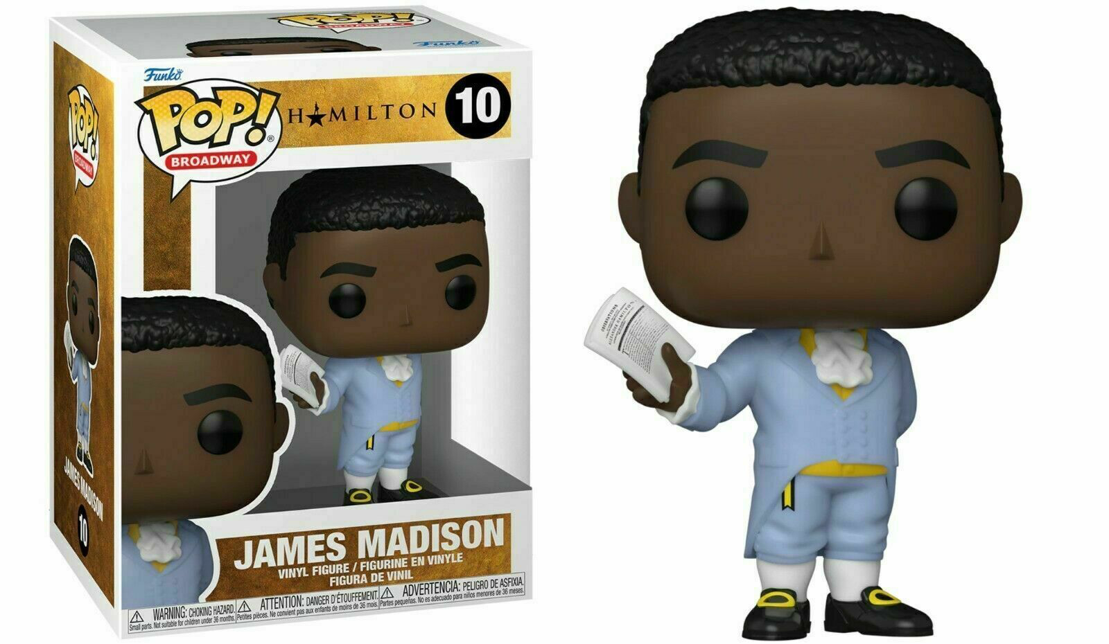 JAMES MADISON POP FUNKO FIGURE #10