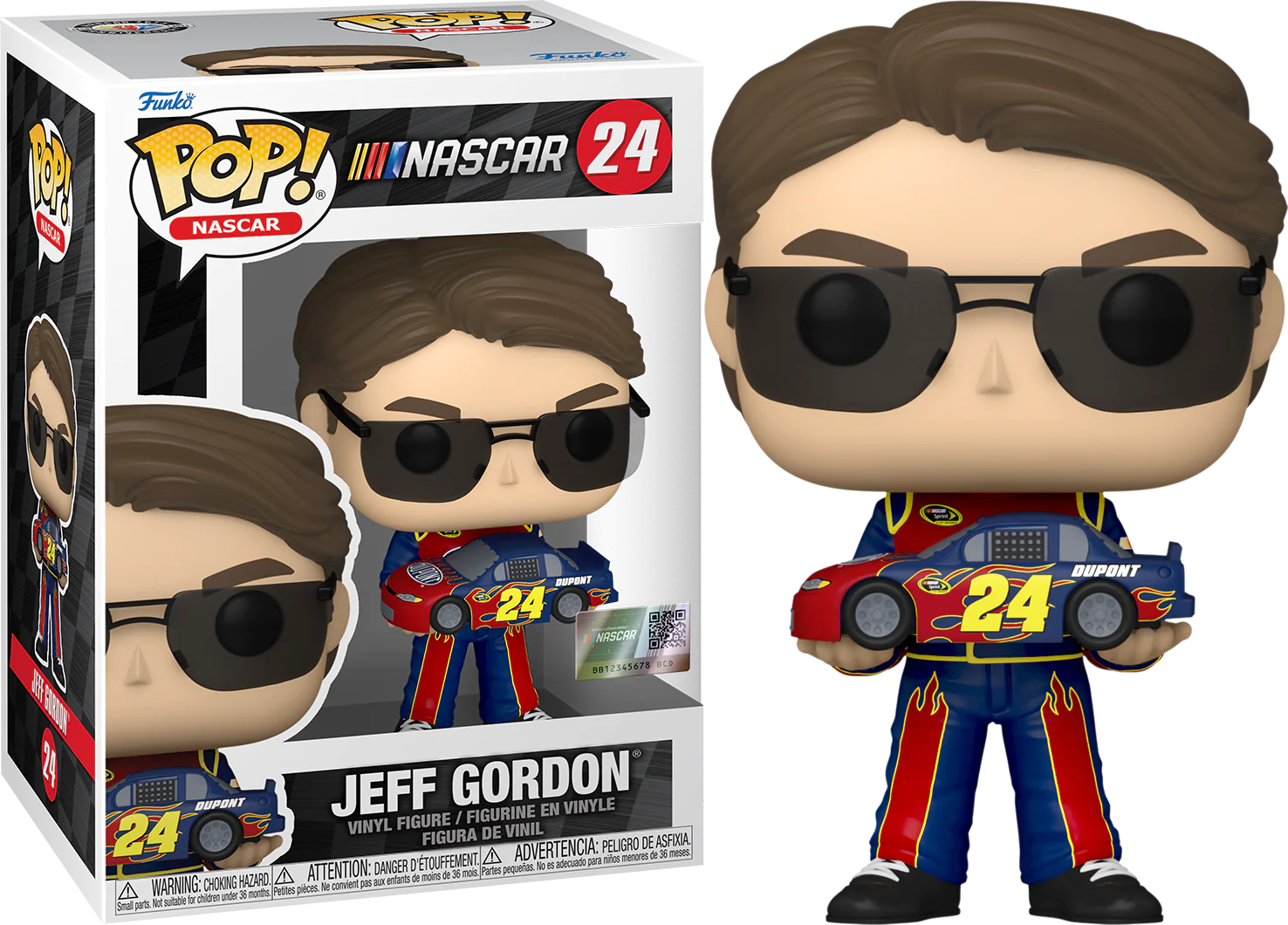 JEFF GORDON NASCAR POP FUNKO FIGURE #24