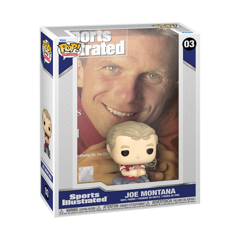 JOE MONTANA SPORTS ILLUSTRATED MAGAZINE NFL FUNKO POP FIGURE #03