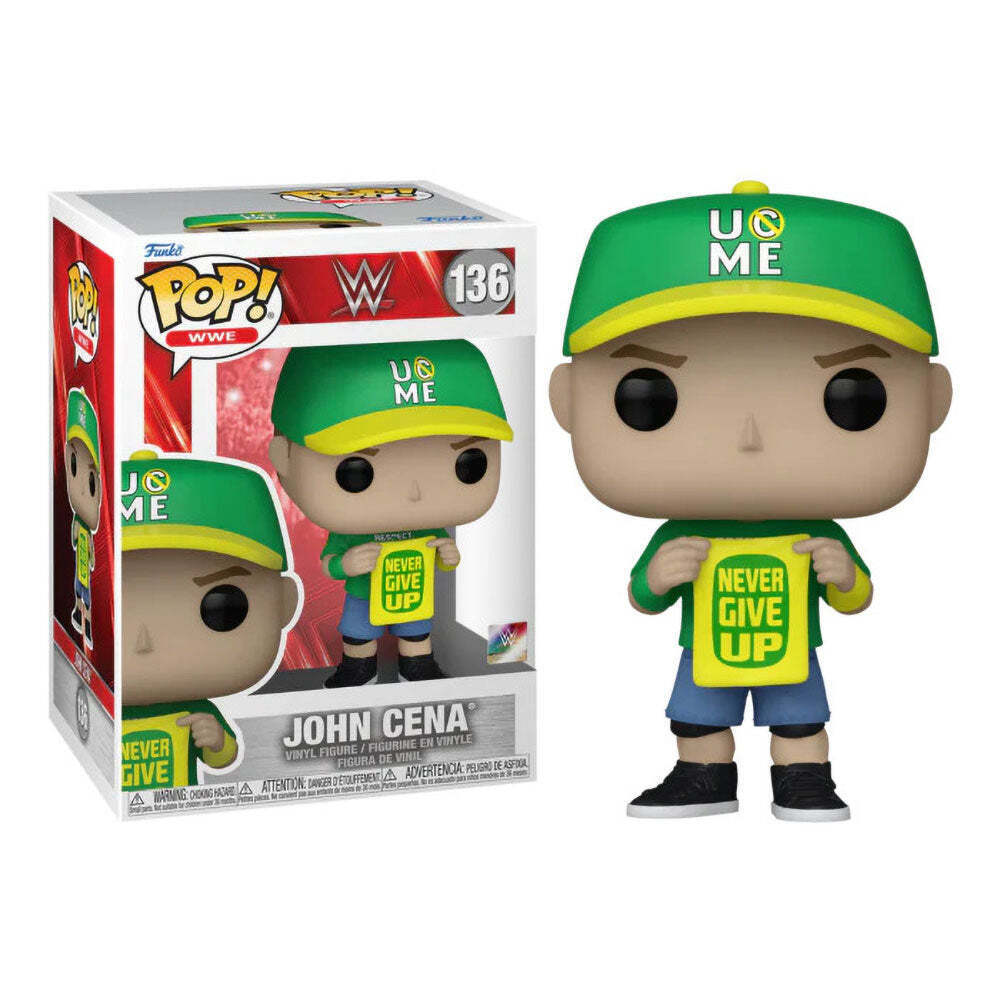 JOHN CENA WWE WRESTLING POP FUNKO FIGURE #136