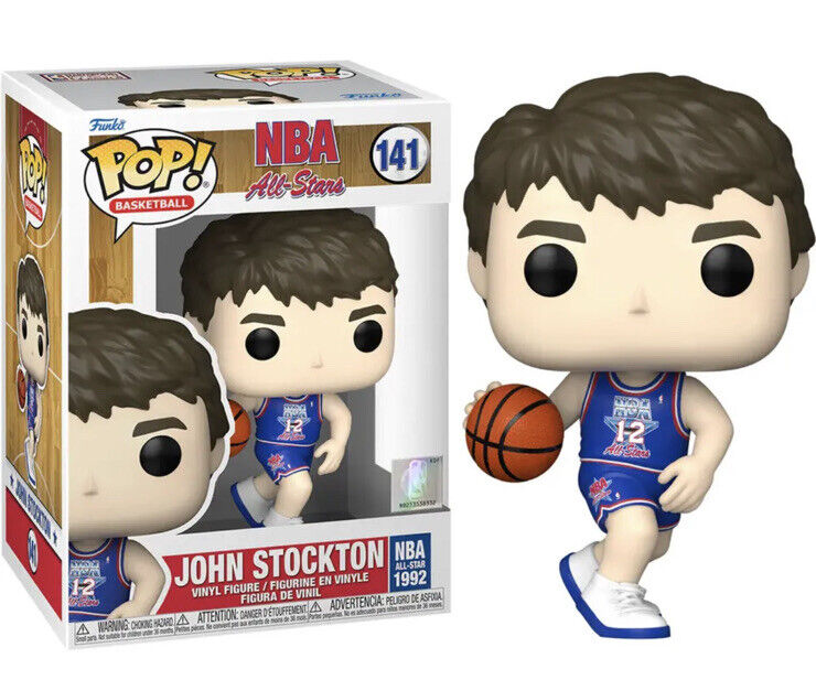 JOHN STOCKTON ALL STAR NBA POP FUNKO FIGURE #141