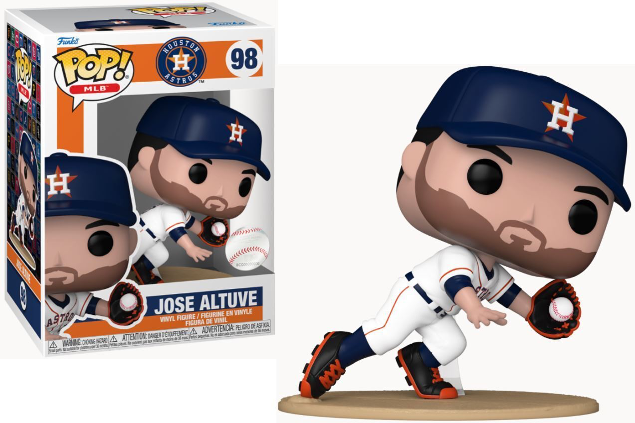 JOSE ALTUVE HOUSTON ASTROS MLB POP FUNKO FIGURE #98