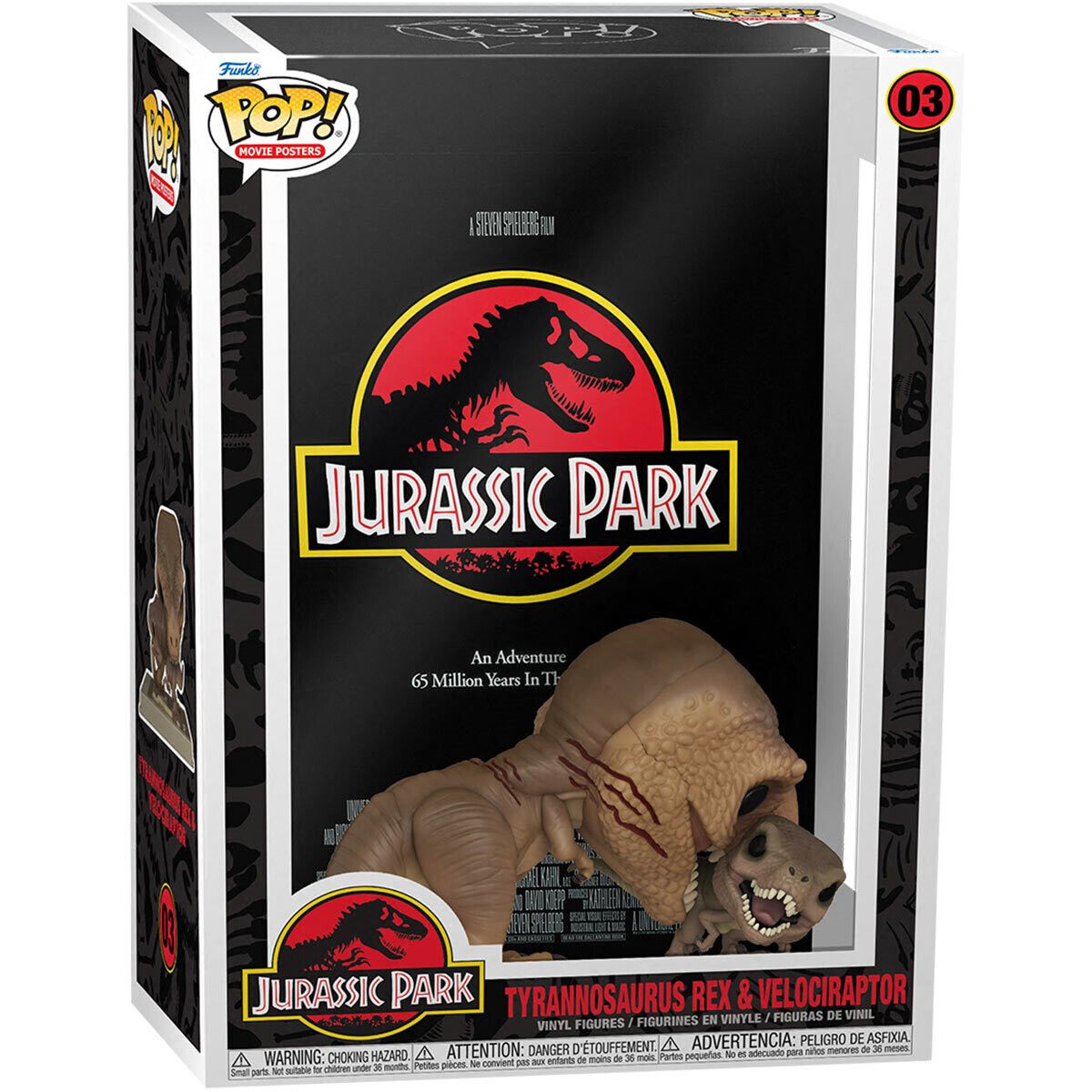 JURASSIC PARK MOVIE POSTER POP FUNKO FIGURE #03