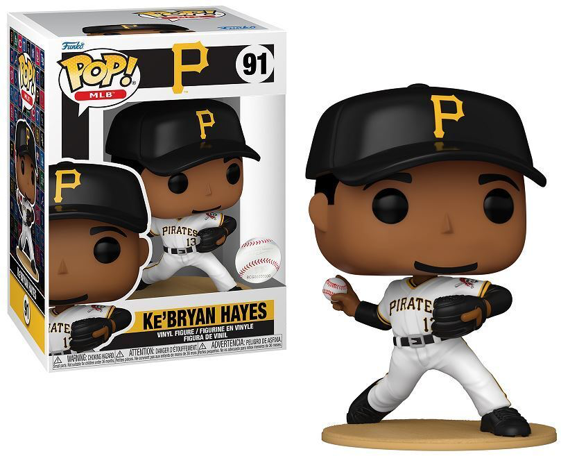 KE’BRYAN HAYES PITTSBURGH PIRATES MLB POP FUNKO FIGURE #91