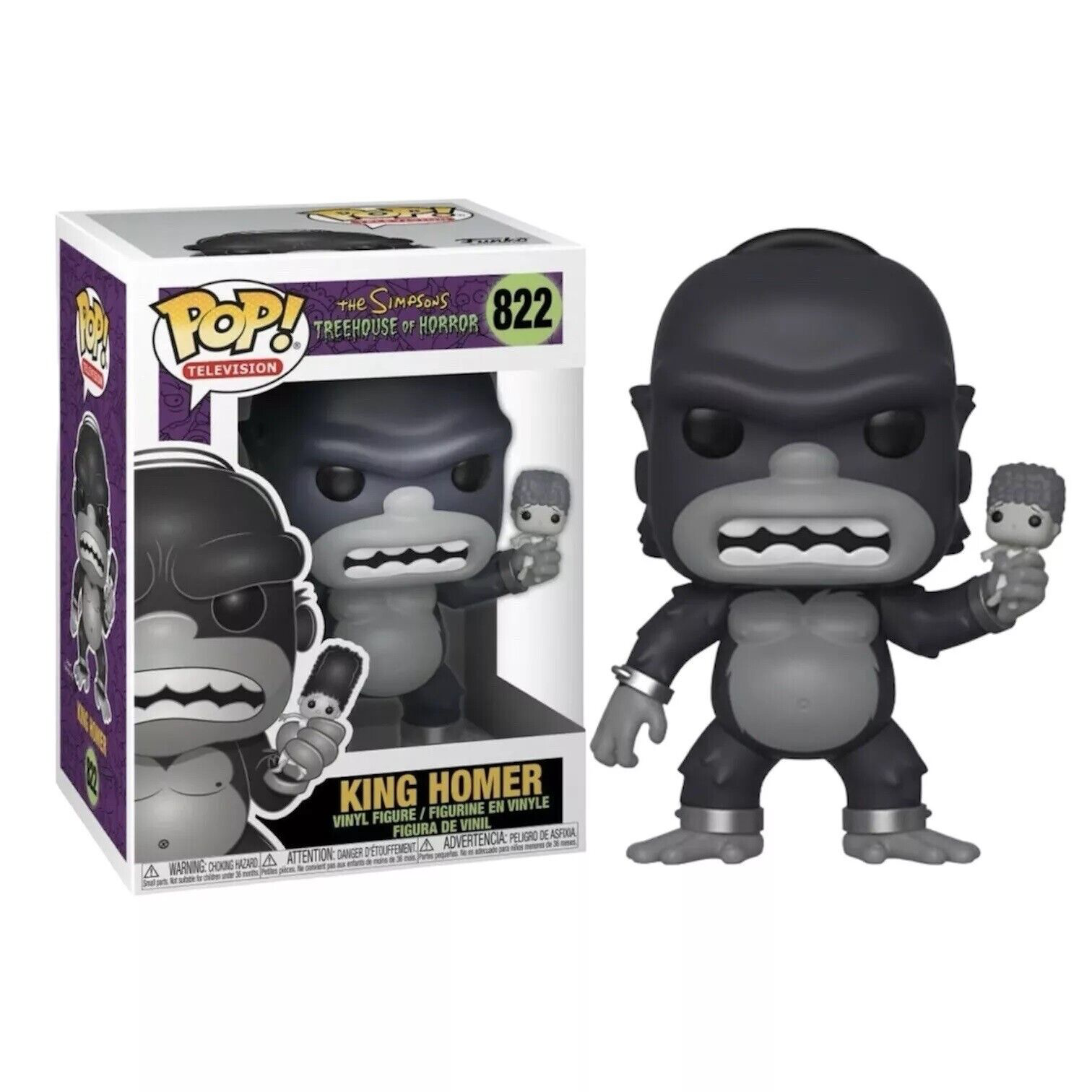 KING HOMER POP FUNKO FIGURE #822