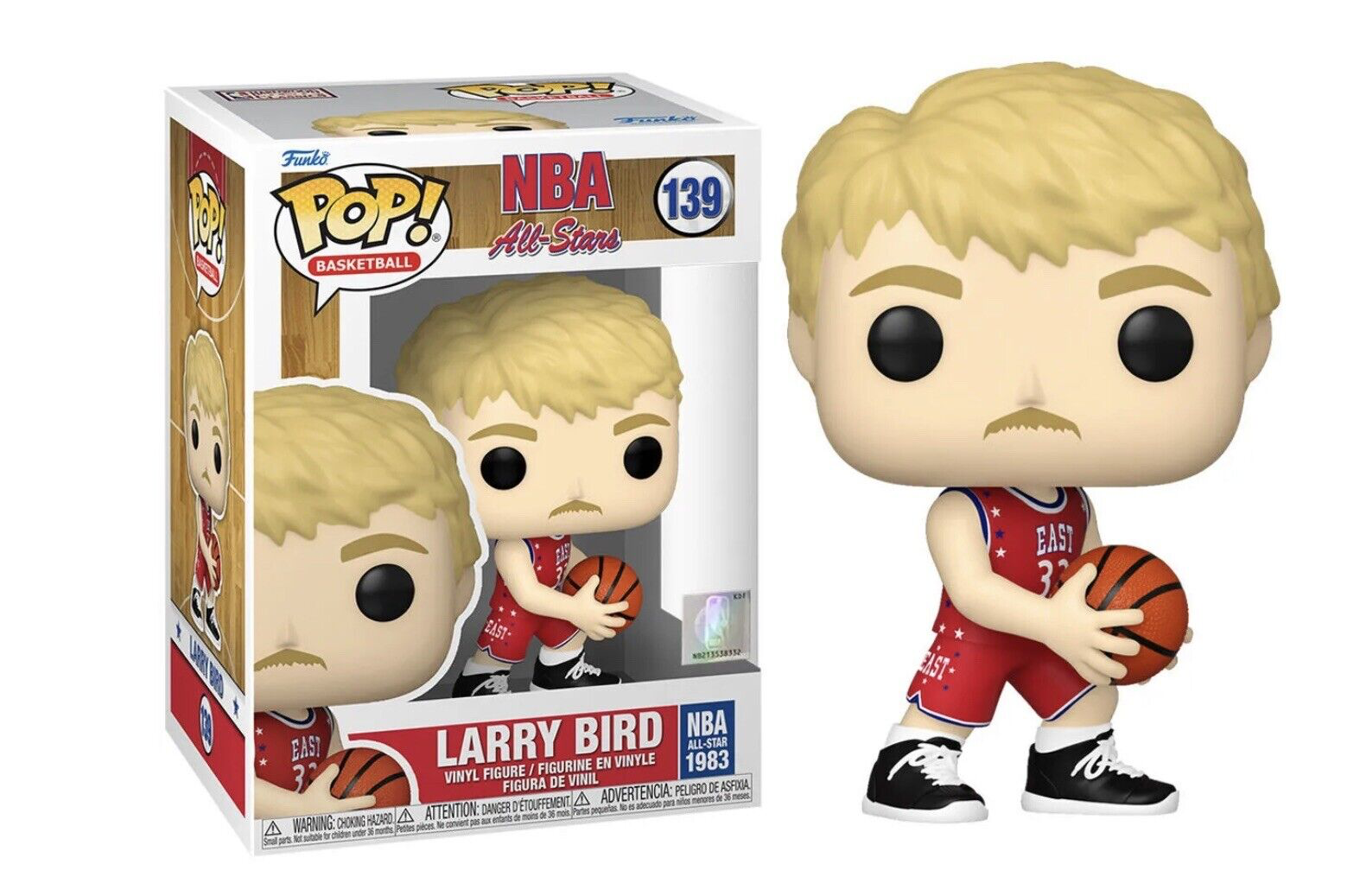 LARRY BIRD ALL STAR NBA POP FUNKO FIGURE #139