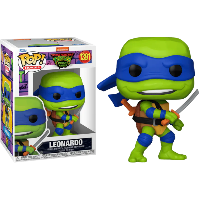 TMNT LEONARDO POP FUNKO FIGURE #1391