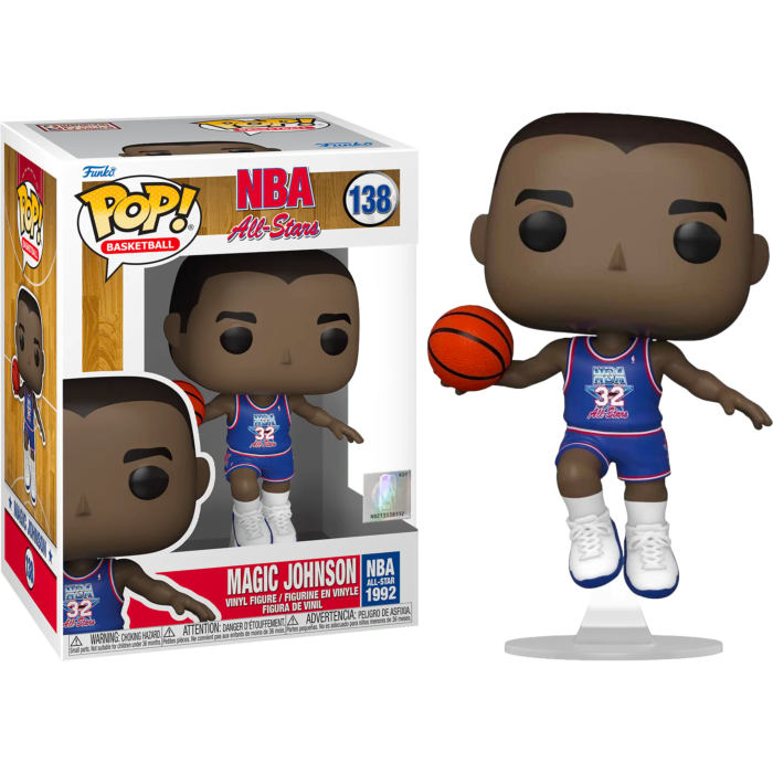 MAGIC JOHNSON ALL STAR NBA POP FUNKO FIGURE #138