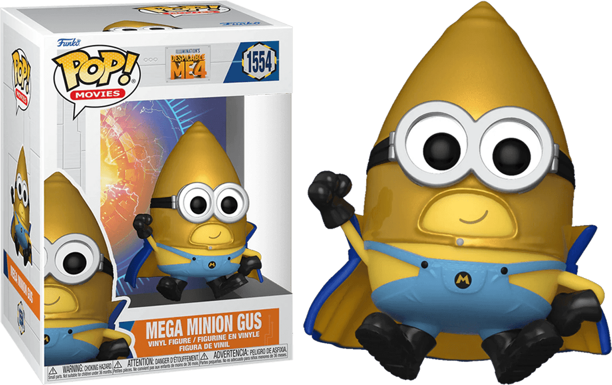 MEGA MINION GUS POP FUNKO FIGURE #1554