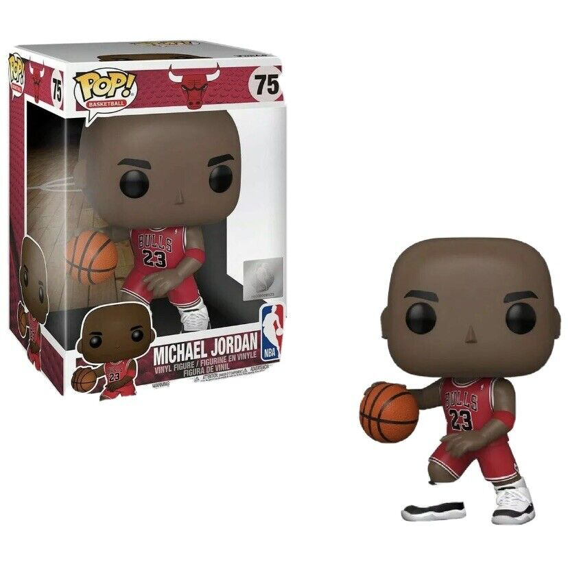 MICHAEL JORDAN 10 INCH NBA POP FUNKO FIGURE #75