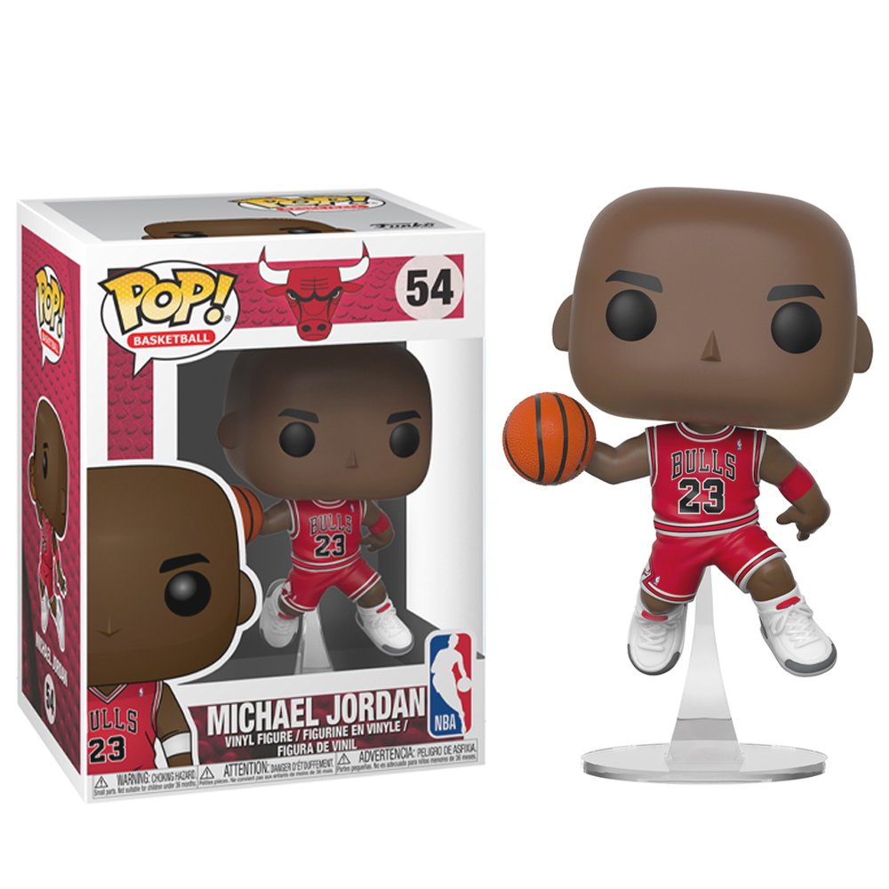 MICHAEL JORDAN CHICAGO BULLS NBA POP FUNKO FIGURE #54