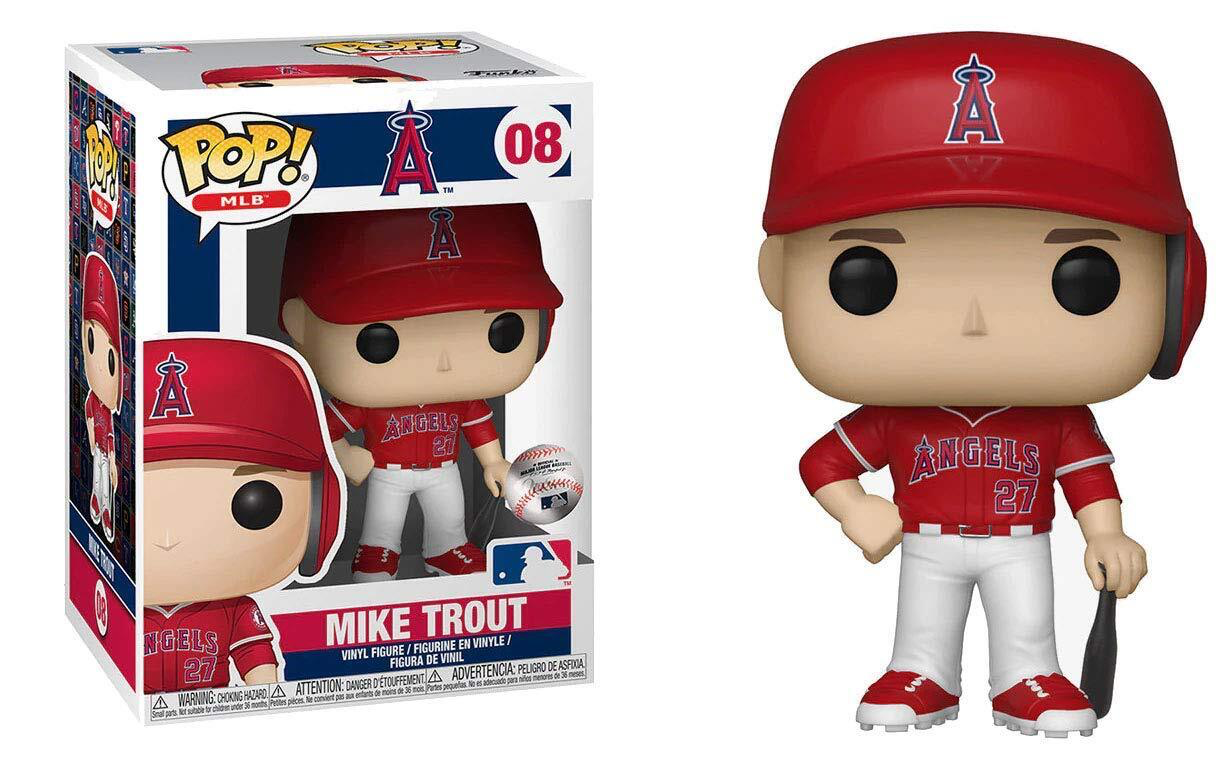 MIKE TROUT LOS ANGELES ANGELS MLB POP FUNKO FIGURE #08